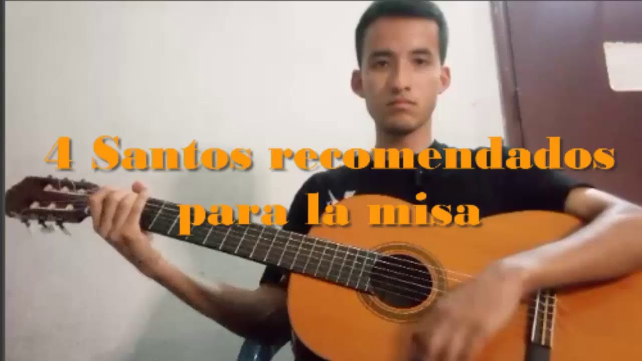 Lista de 4  SANTOs litúrgicos y fáciles recomendados para la Misa