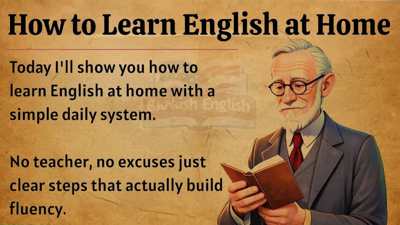Learn English at Home – No Course Needed!_Learn English at Home Without a Teacher_Listening Practice