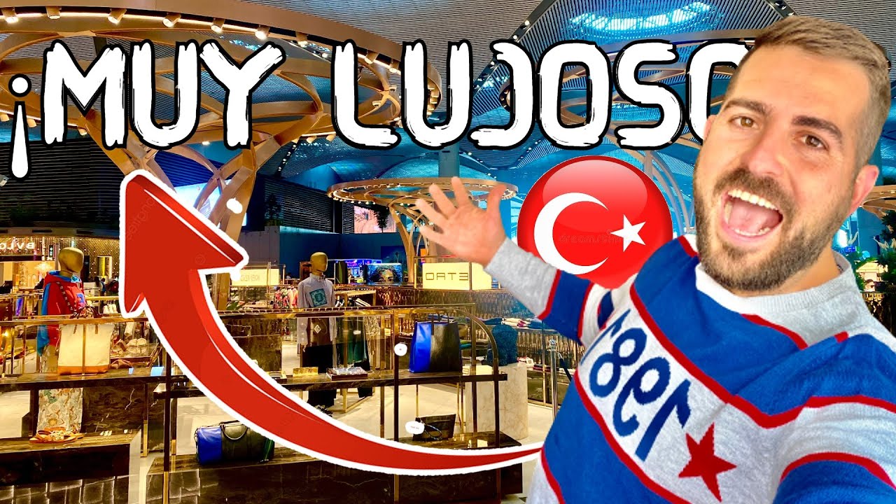 El Impresionante AEROPUERTO de TURQUIA-ESTAMBUL