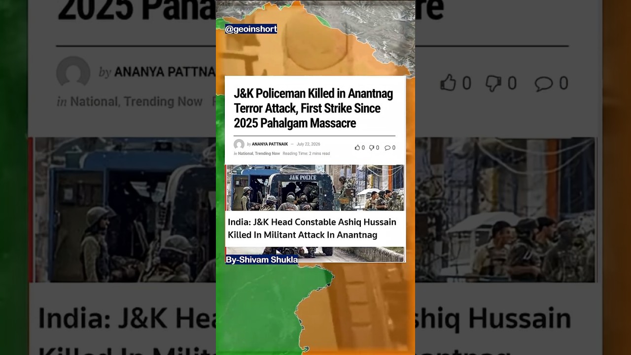 Jammu Kashmir Terror Attack 2026 | TRF Link | By-Shivam @geoinshort #pahalgamattack