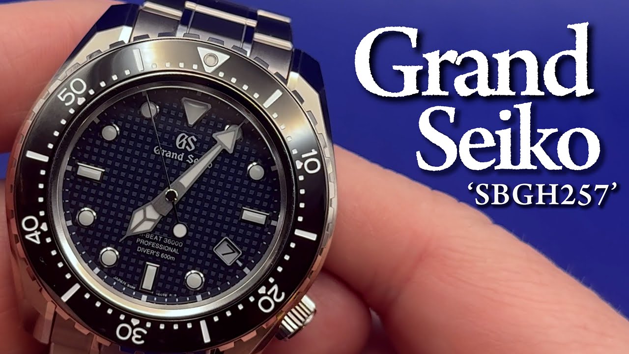 Grand Seiko SBGH257 a brief review