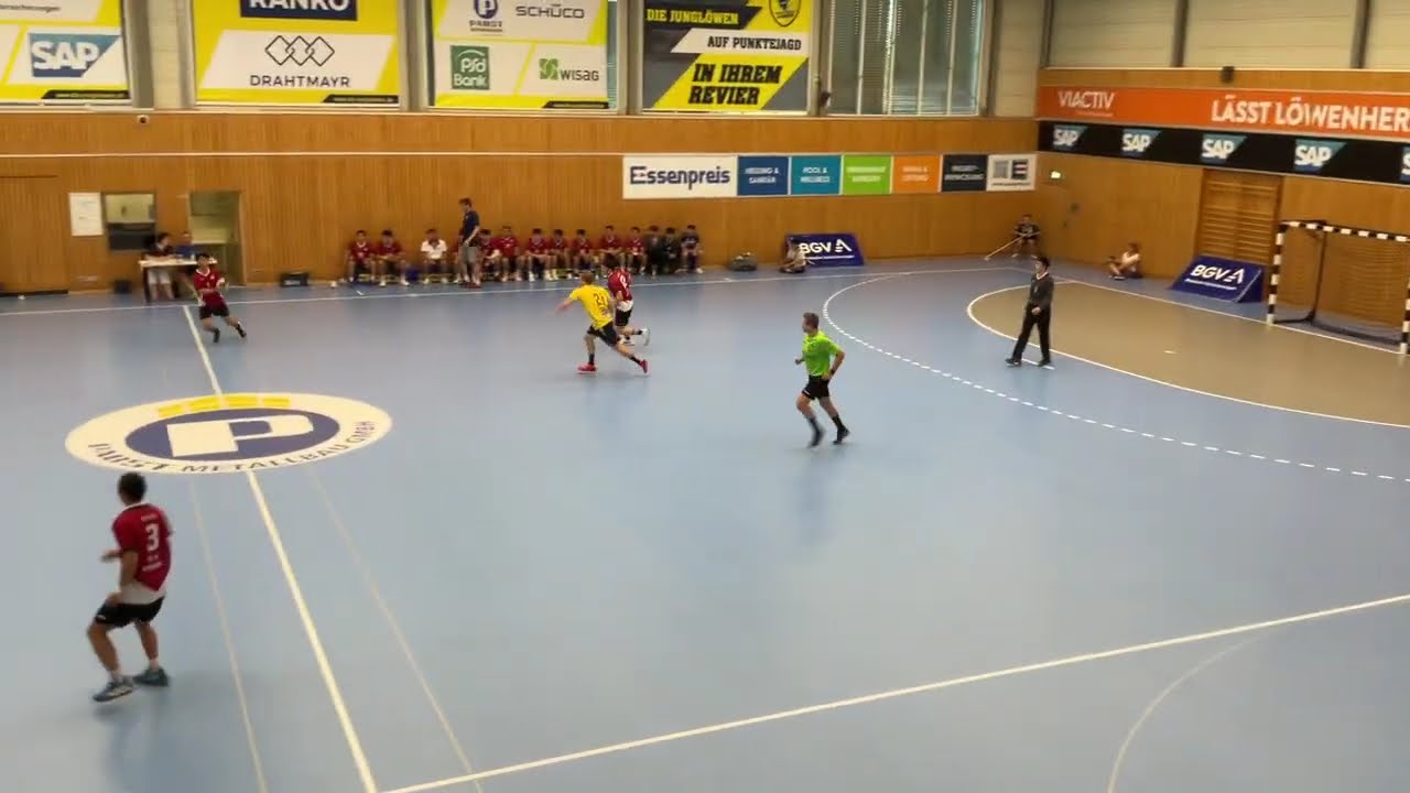 Rhein-Neckar Löwen U23 vs HKG friendly 上半場