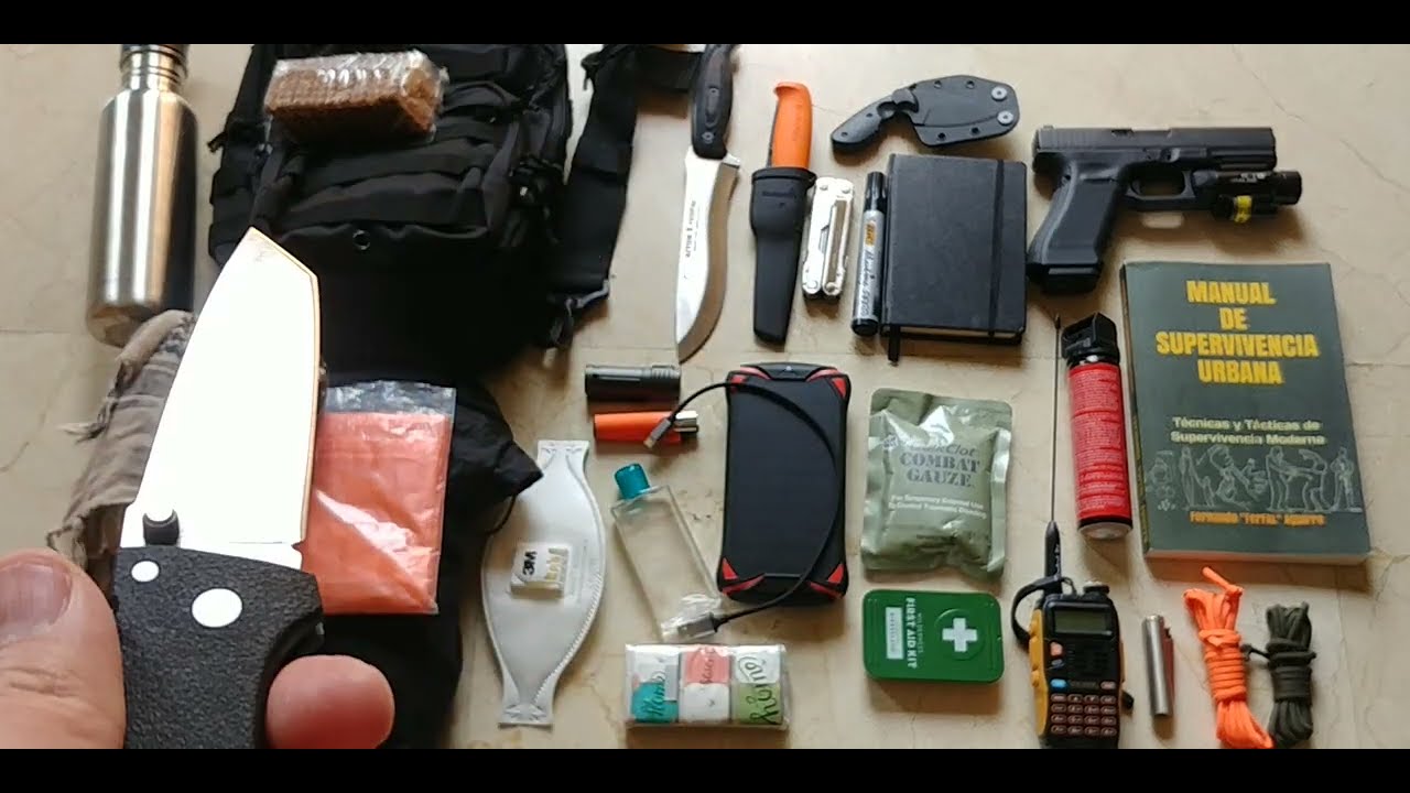 👉Mochila EDC‼️15 Elementos Que Deberias Tener en Tu Kit‼️👍
