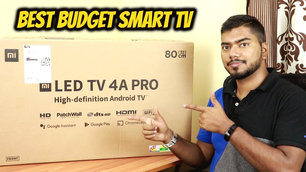 Mi LED TV 4A Pro Best Budget Android Smart TV by Xiaomi with Amazon Prime Video, Netflix & OTT Apps