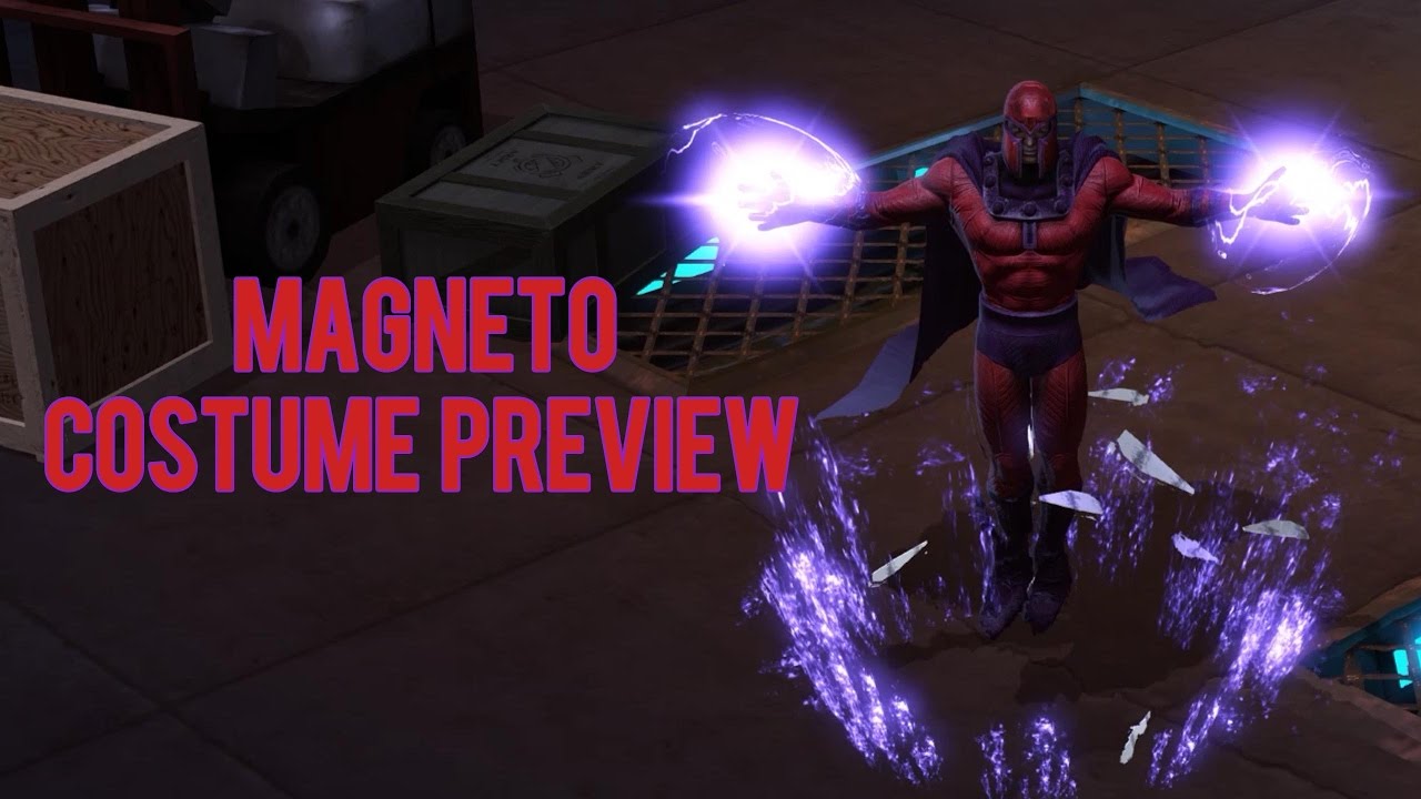 Magneto Costume Preview - Marvel Heroes Omega (PC)