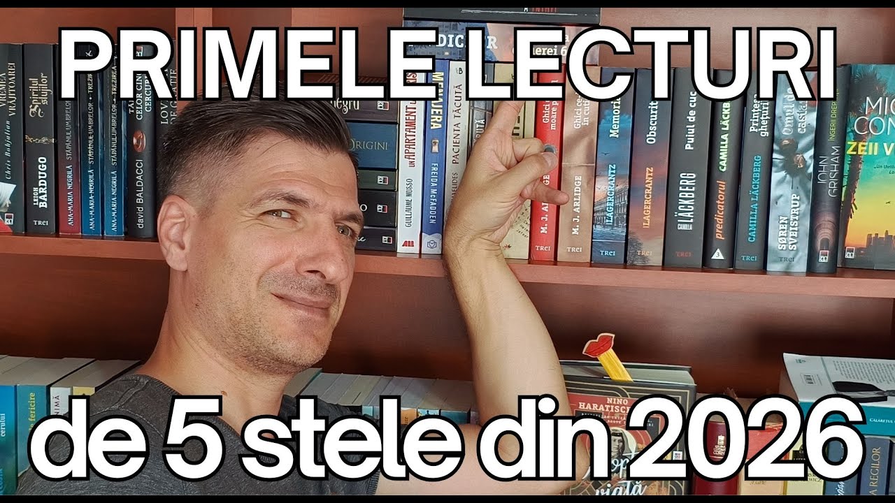 Primele lecturi de 5 stele din 2026📚Ce cărți citim săptămâna aceasta #2