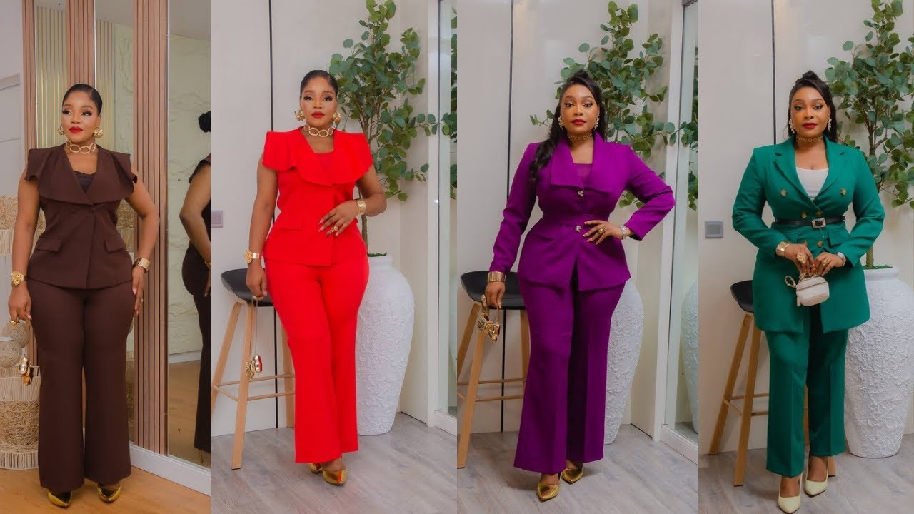 Latest Trouser Suits For Ladies✨Best Office Women Pant Suits 2026#womensfashion #pantsuit #usa 