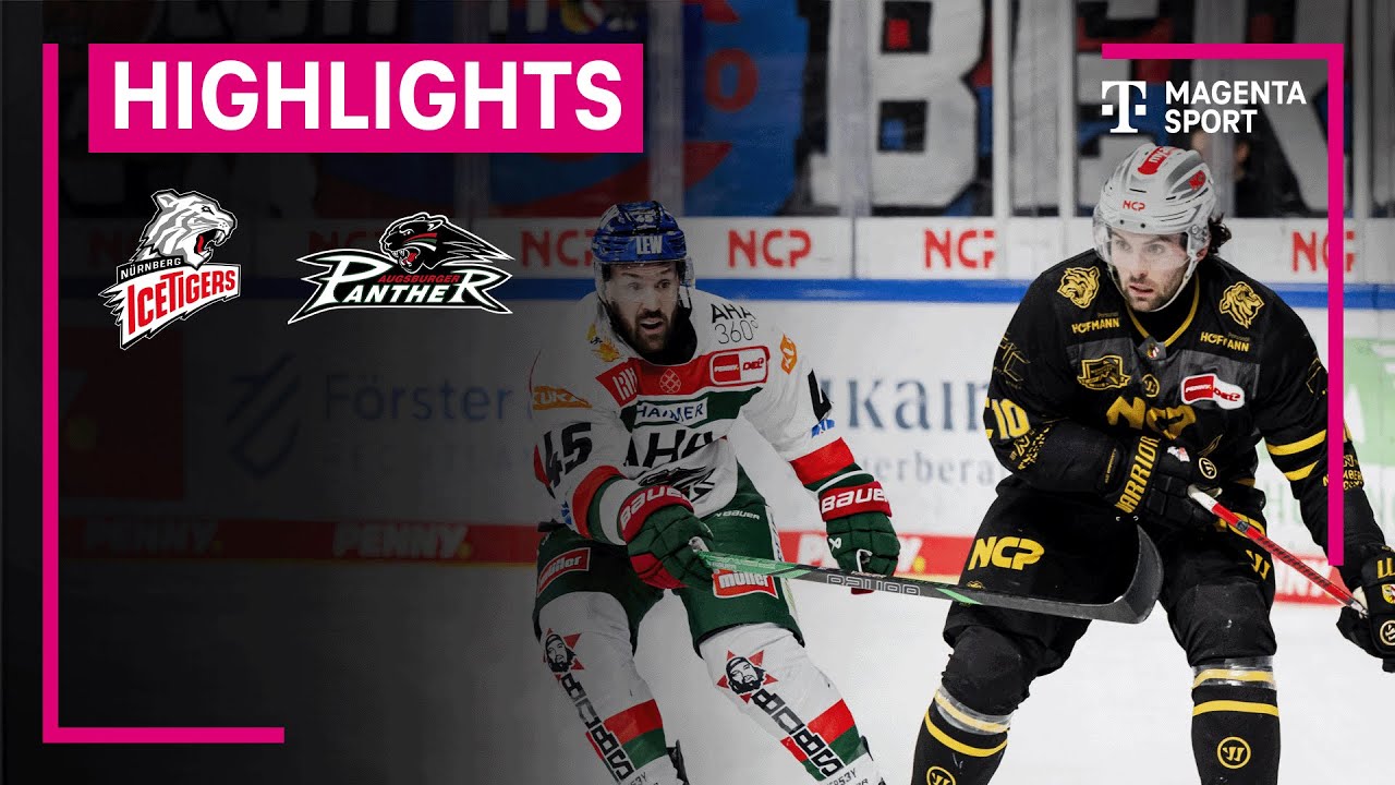 Nürnberg Ice Tigers - Augsburger Panther | PENNY DEL | MAGENTA SPORT