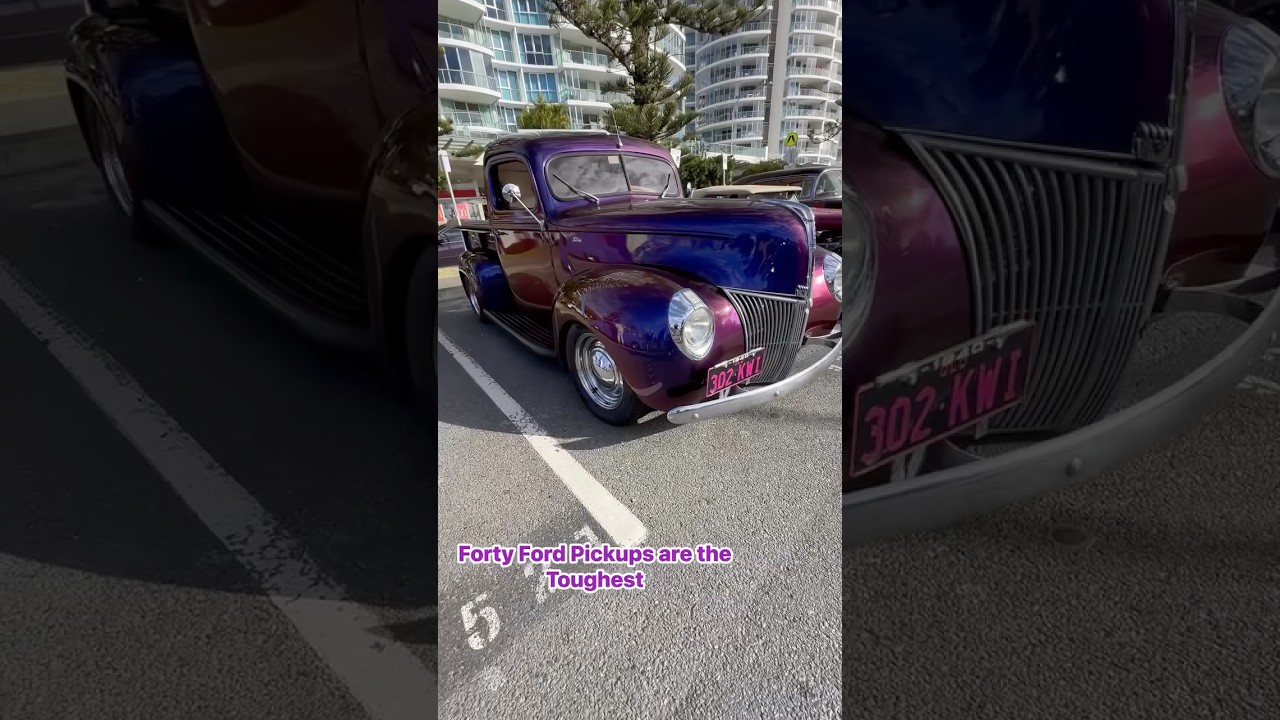I love Tough Forty Ford Pickups 