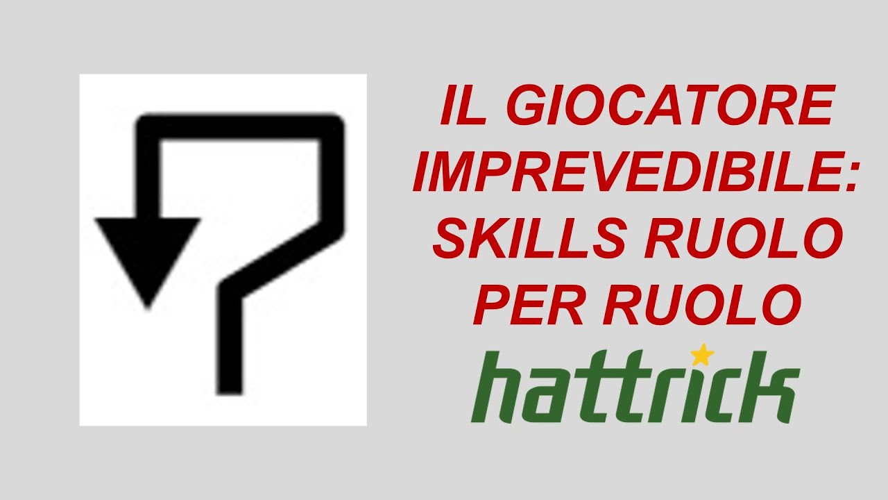 Skills necessarie ai giocatori imprevedibili ruolo per ruolo Hattrick