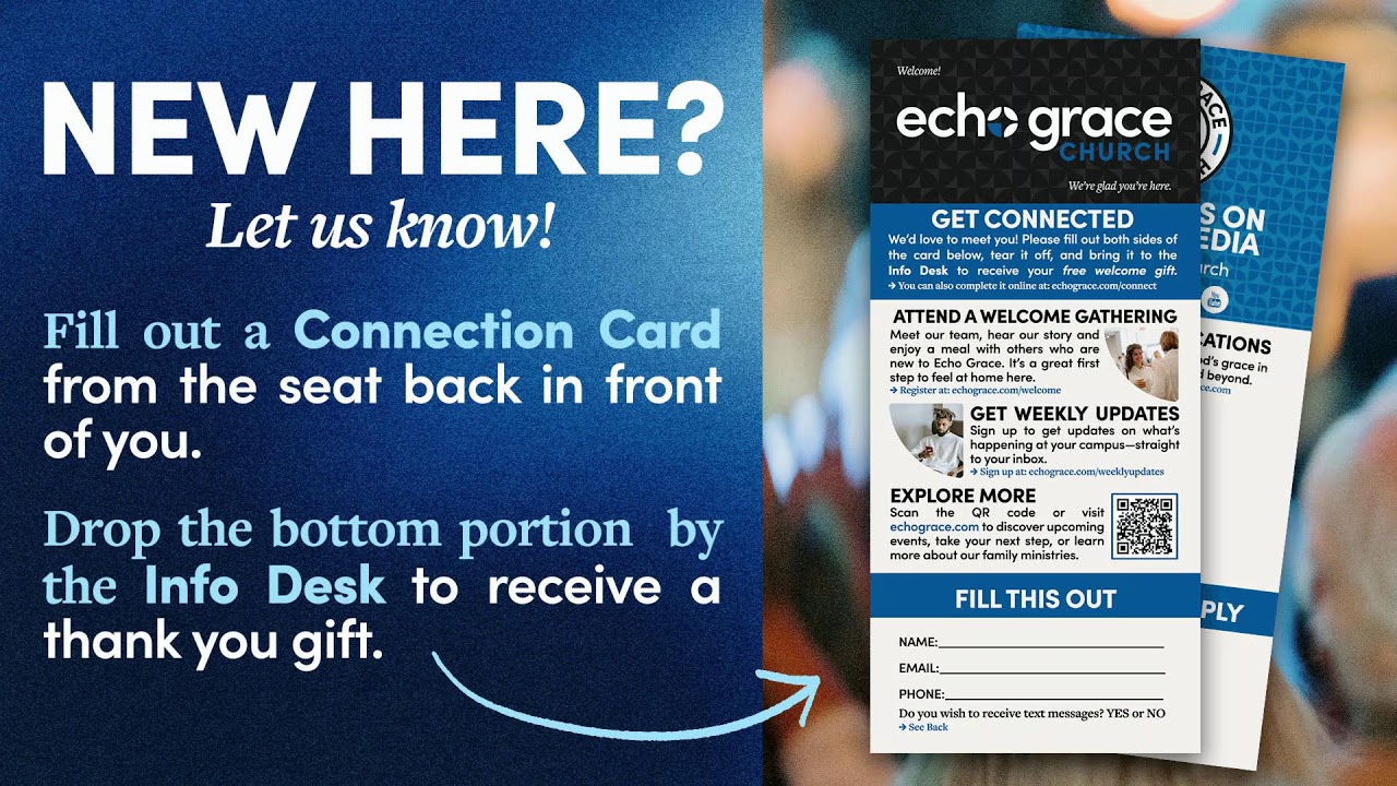 Join Us LIVE at Echo Grace Church | 11am