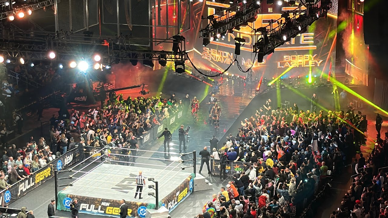 AEW Full Gear 2025 Prudential Center Live: The Hurt Syndicate (Ex-WWE The Hurt Business) Entrance