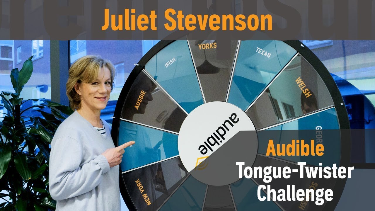 The Audible tongue-twister challenge with… Juliet Stevenson