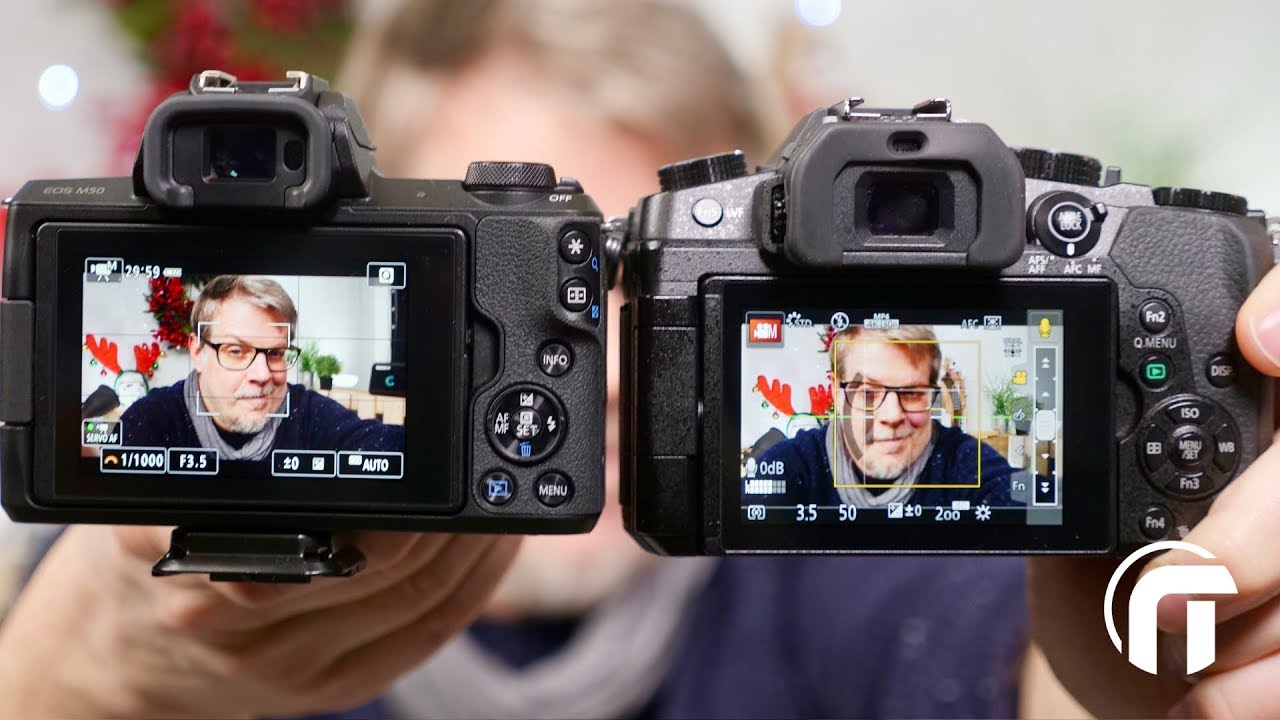 2 caméras YouTubers débutants | Canon M50 VS Lumix G80