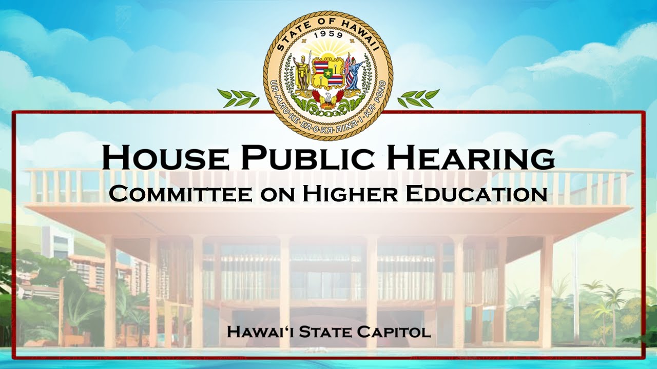 HED Public Hearing - Wed Feb 11, 2026 @ 2:30 PM HST