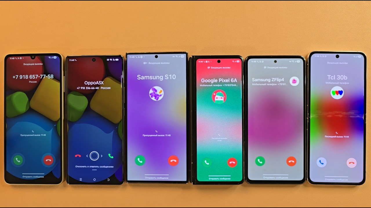 Guess Who Incoming call Samsung A06 Tecno 30S Samsung S23U Samsung Fold3 Samsung A53 Samsung Flip5