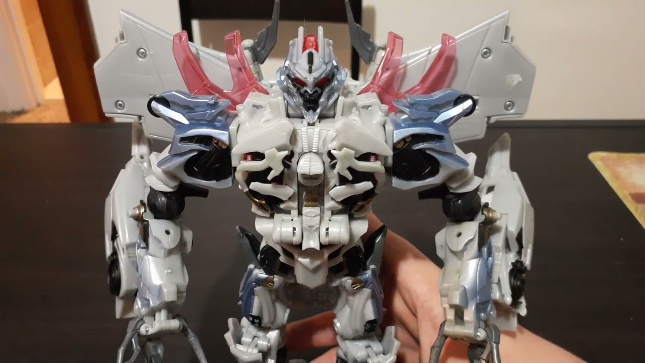 how to transform 2007 Transformers movie leader class Megatron