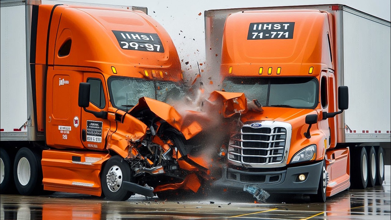 BEST OF TRUCKS CRASH TEST & SAFETY DEMONSTRATIONS