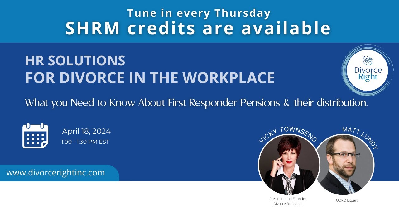 What you Need to Know About First Responder Pensions & their distribution.