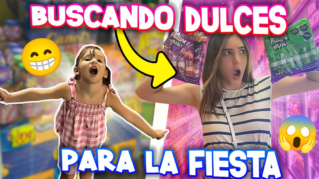 COMPRAMOS los MEJORES DULCES 🍭| De FIESTA en FAMILIA | Los Molina