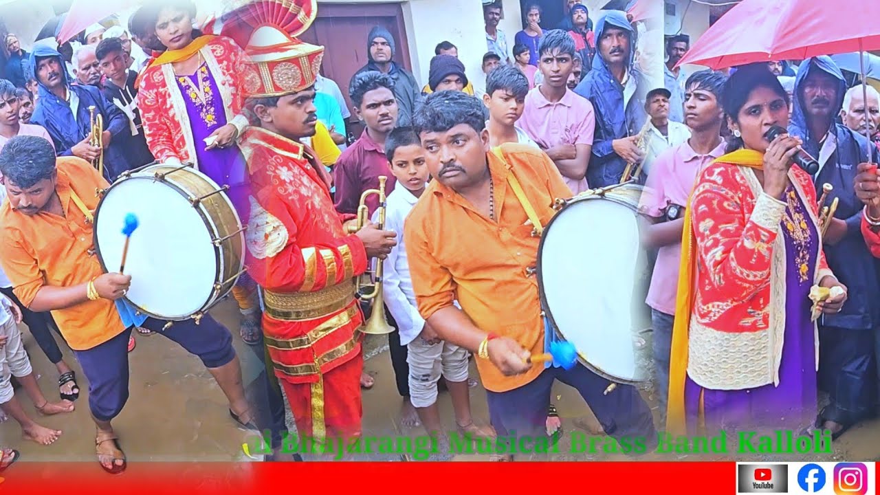 Sureka Kalloli Jai Bhajarangi Musical Brass Band Kalloli #SADANE SPURTHI NEWS KANNADA;+918310823652