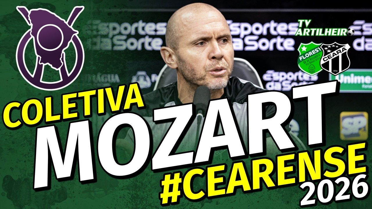 [Cearense '26] Coletiva Mozart Santos | Pós-Jogo Floresta 0 X 3 Ceará | TV ARTILHEIRO