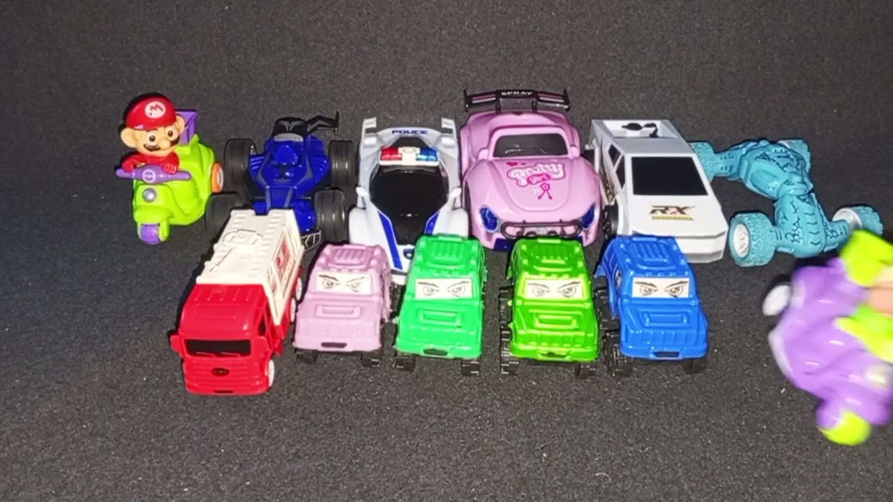 Disney Pixar Cars Unboxing Review | Lightning McQueen, Tow Mater, Chick Hicks, Sally Carrera, Cruz