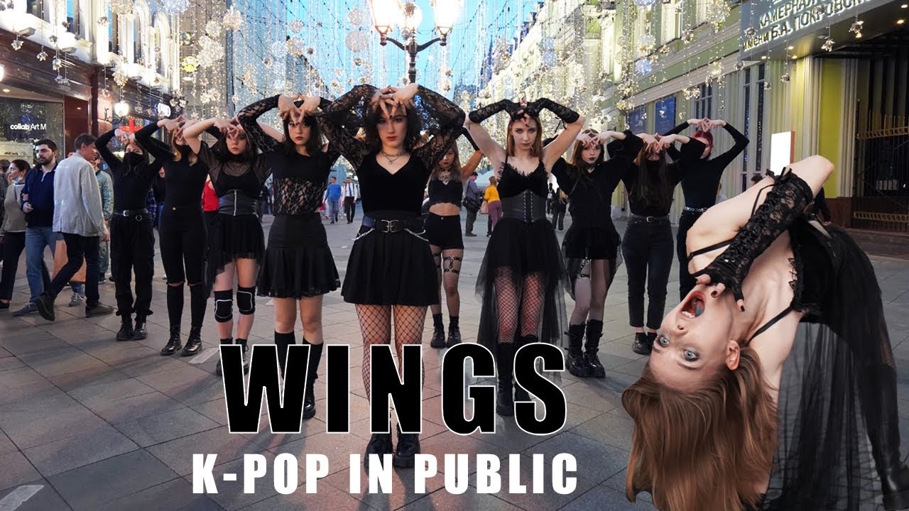 [K-POP DANCE COVER IN PUBLIC RUSSIA | ONE TAKE] PIXY - Wings dance cover by EVIAN