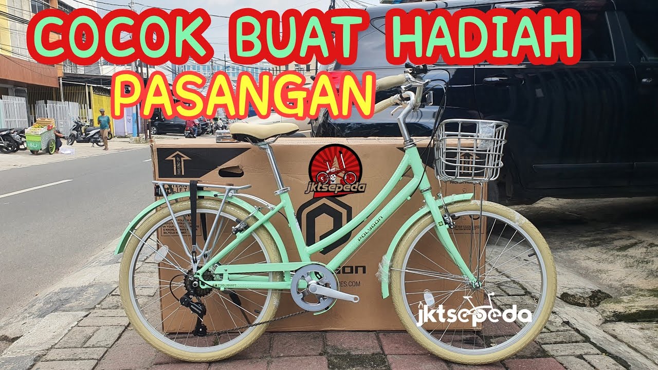 CITYBIKE POLYGON CLAIRE 2022 | SEPEDA KERANJANG MEWAH