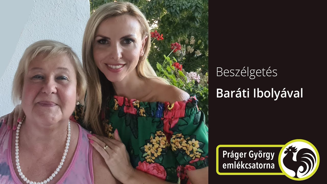 Besz&eacute;lget&eacute;s Bar&aacute;ti Ibolya v&aacute;g&oacute;val | Pr&aacute;ger Gy&ouml;rgy