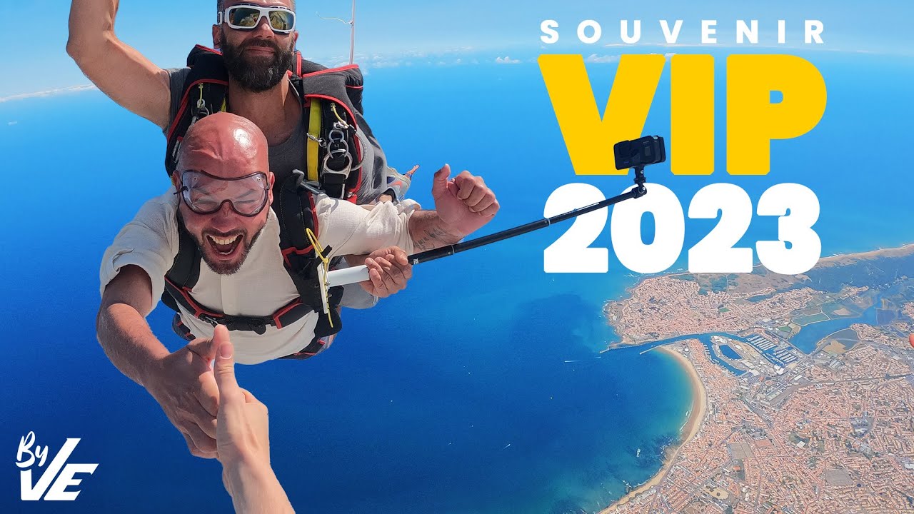 Saut en parachute | Souvenir VIP 2023