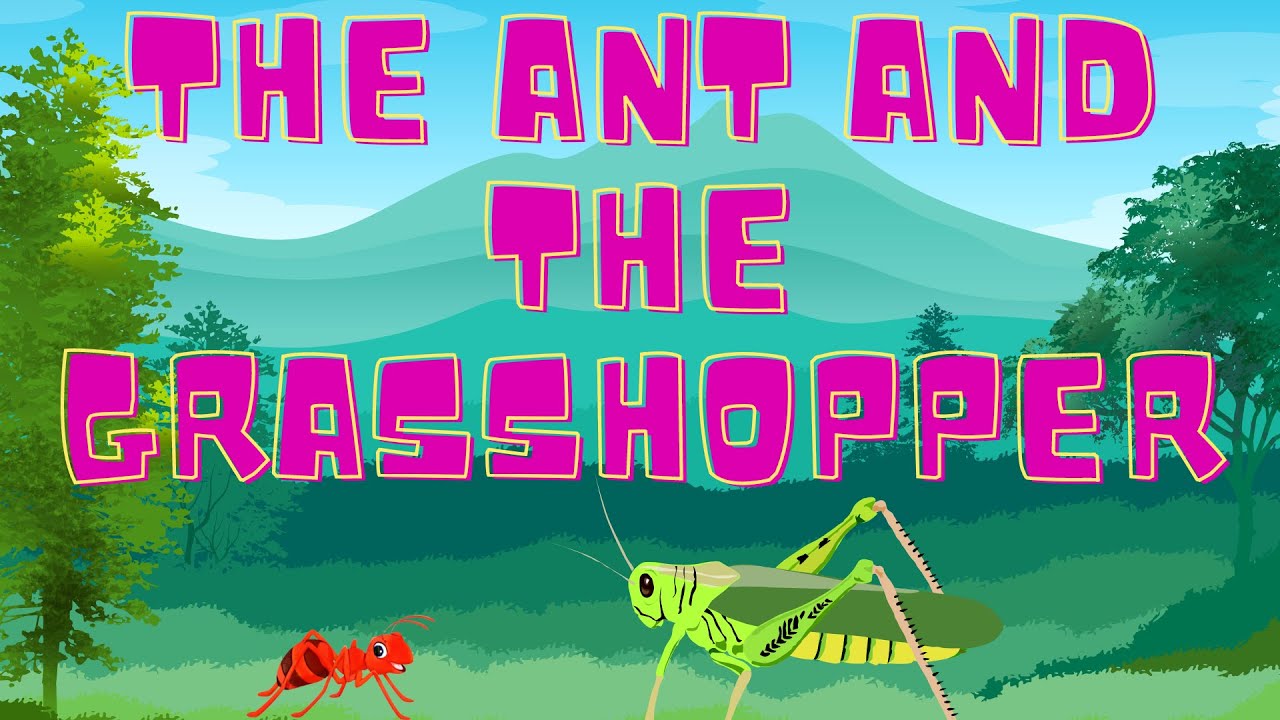 Short story for kids -The Ant and the Grasshopper| Bedtime story