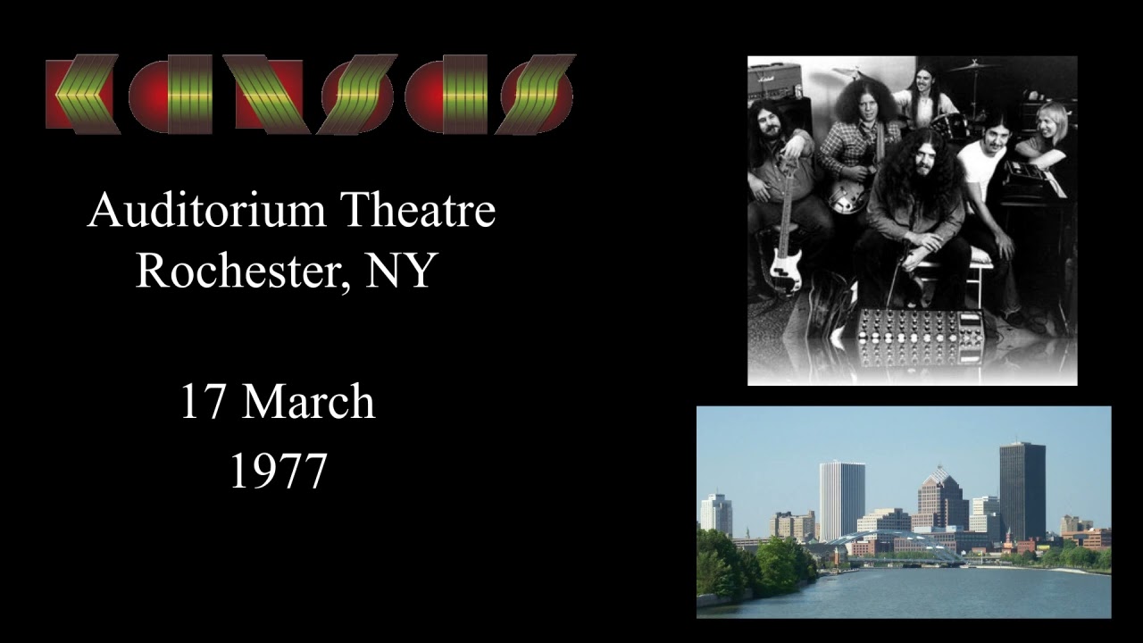 Kansas Live 1977 | Full Concert | 17 March | Auditorium Theatre, Rochester, NY |