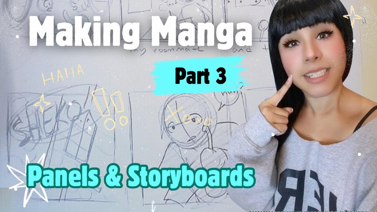 ❤How to Make Manga (PART 3)❤ Panels & Storyboards❤Rough Layouts/Sketches