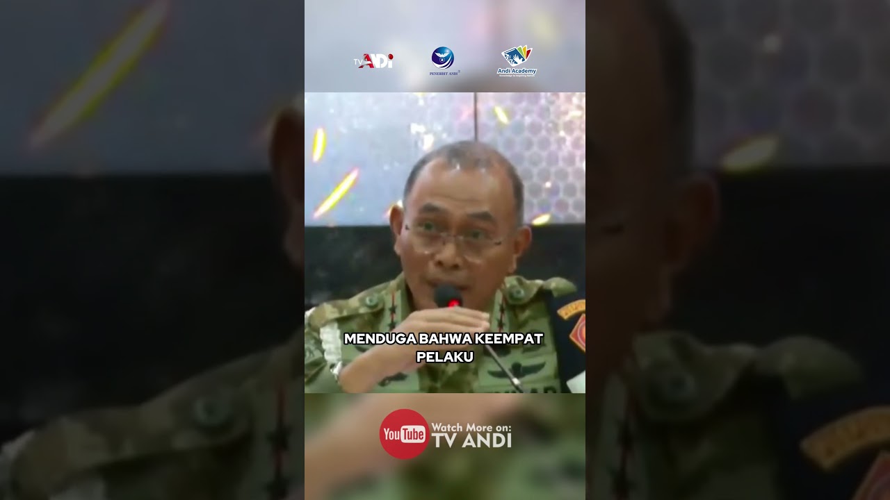POLRI  & TNI Ungkap Identitas Pelaku Penyiraman Air Keras ke Andrie Yunus #news #politics #police
