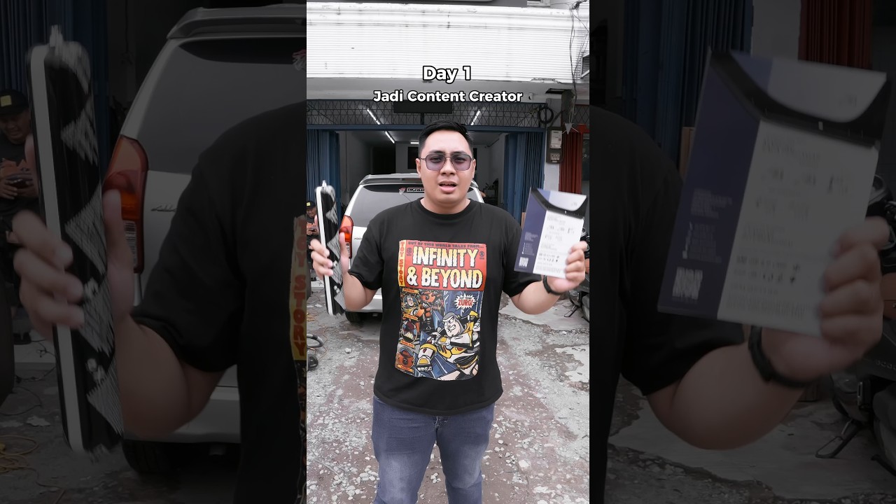 POV day 1 jadi content creator 