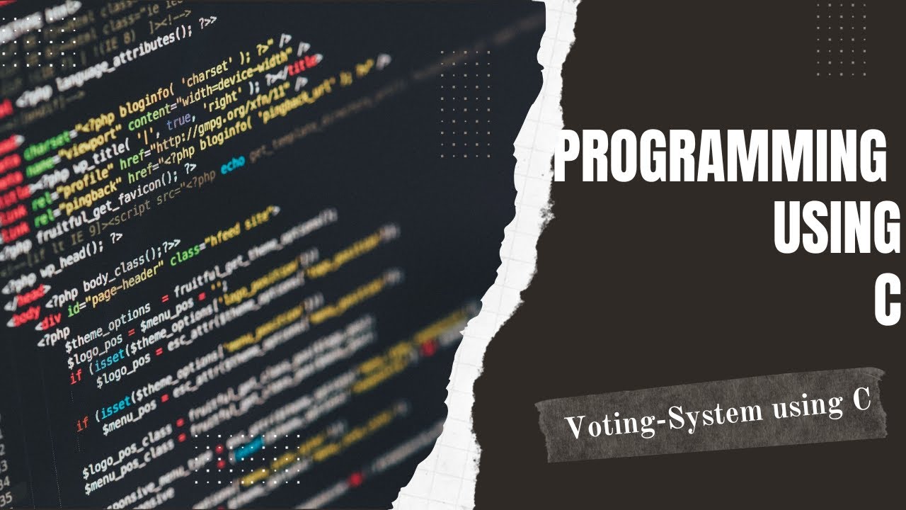 Developing Voting-System Using C programming language