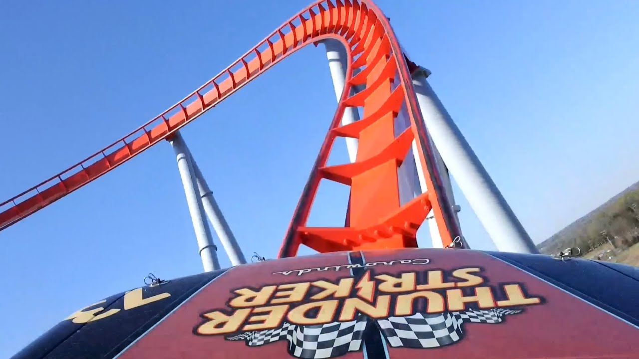 Thunder Striker Front Seat POV 2025 FULL HD Carowinds