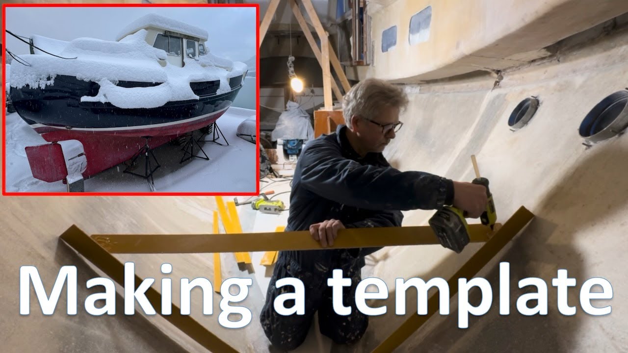 Fisher 30 Ep 28 - Can I create a template out of plywood, with a glue gun?