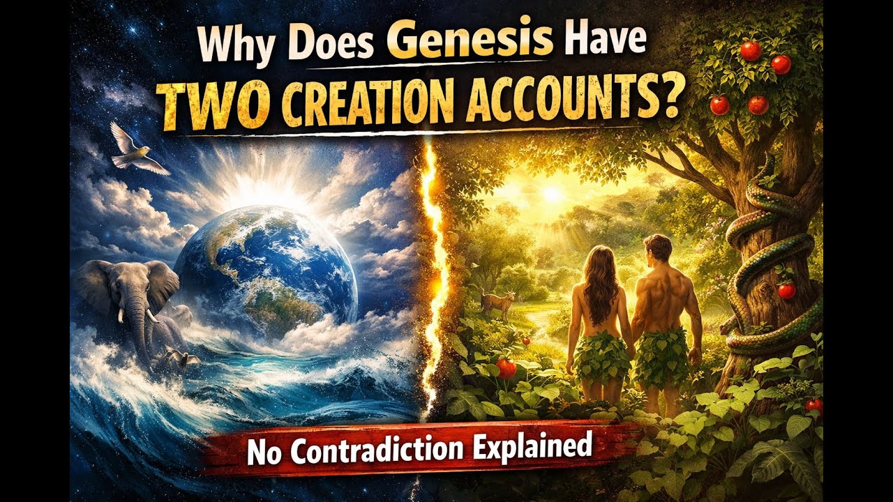 Why Does Genesis Have Two Creation Accounts? | No Contradiction Explained