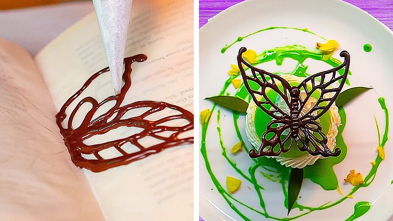 Decora il tuo dessert con straordinarie figure di cioccolato!