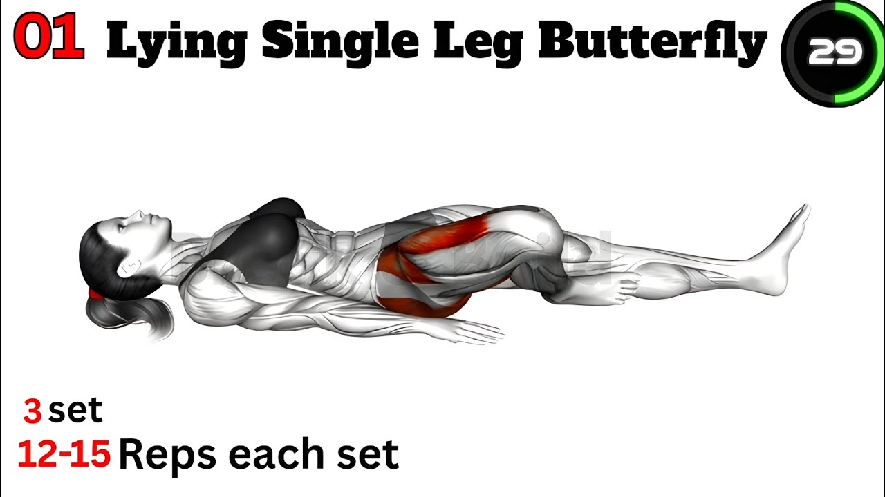 🛏️10 Bed Exercises to Stay Fit & Burn Fat at Home & Gym ✅#fitness #workout #gym #exercise Before bed