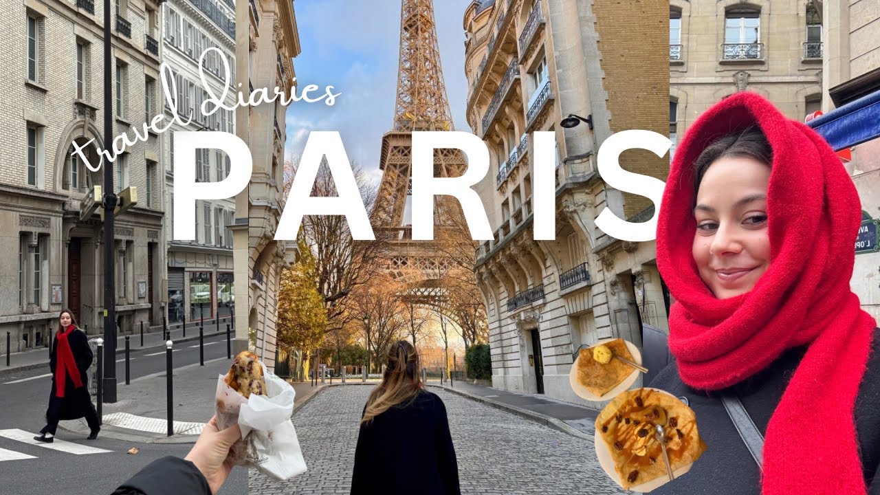 4 Days in PARIS: New Year’s Eve, Museums, lots of food & Snow ❄️ | Travel Diary