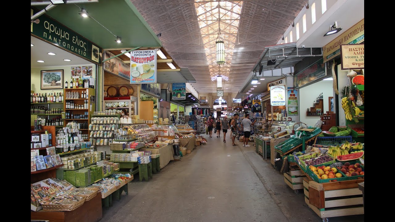 Κεντρική Αγορά των Χανίων, Κρήτη / Central Market in Chania, Crete, Greece