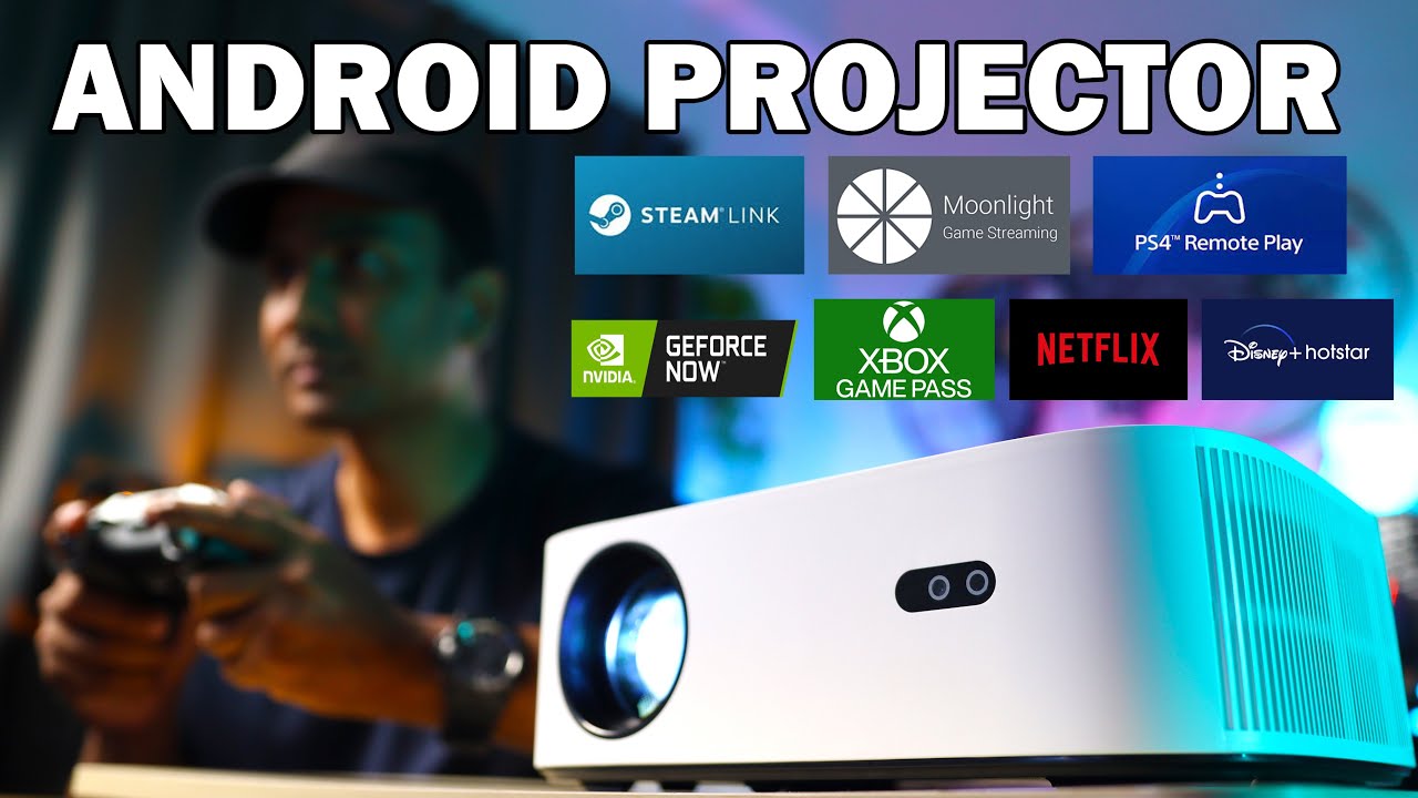 INLAB SENZ Home Cinema Projector : Layan movie dan game dalam screen besar