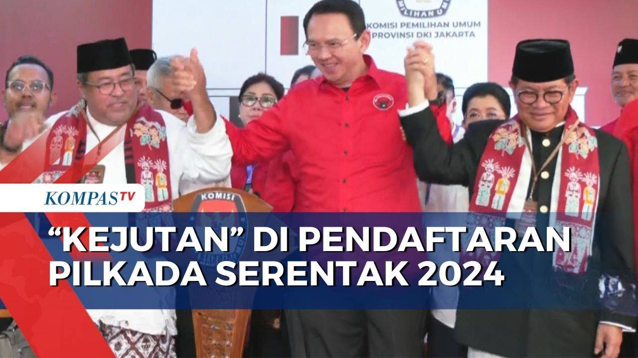 Pilkada Serentak: PDIP Usung Pramono-Rano Karno ke Jakarta, Perang Bintang di Pilgub Jateng