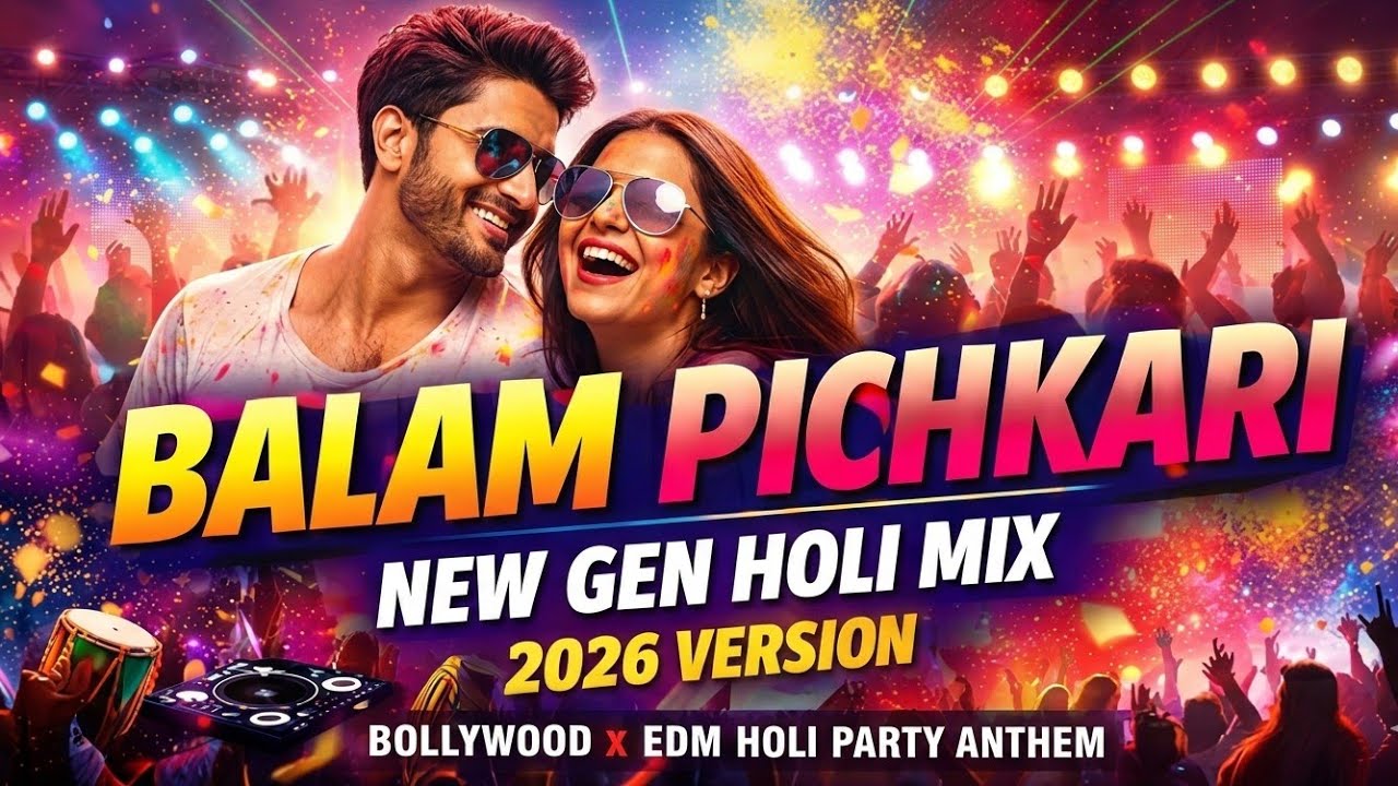 Balam Pichkaari Holi Song 2026 #holi #ytsong #balampichkarisong 