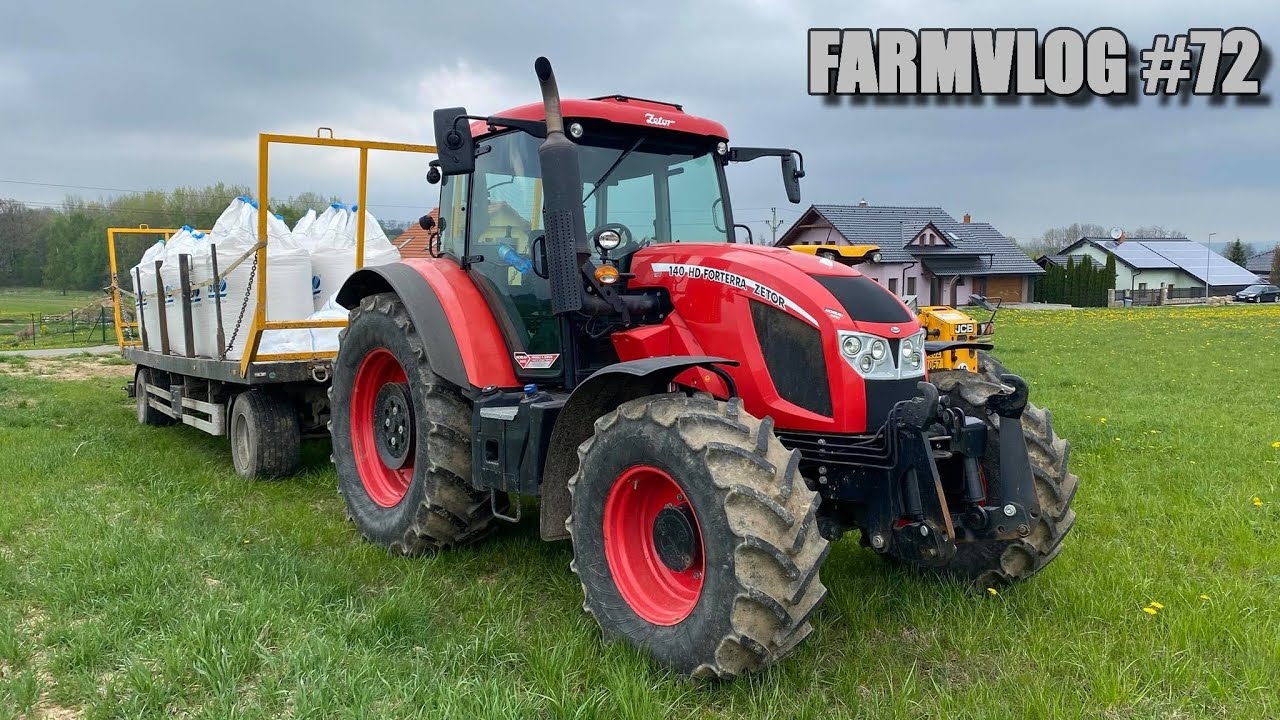 FARMVlog #72 - Převoz Ledku na pole | Zetor Forterra 140 HD