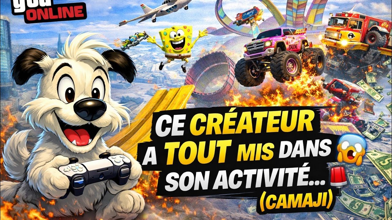 Ce créateur a TOUT mis dans son activité… 😱 (Camaji)