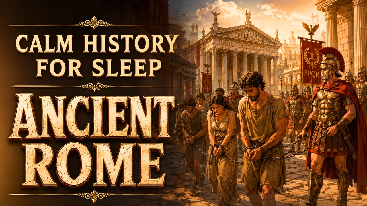 Relaxing History | Ancient Rome at Night and Roman Daily Life | Calm History